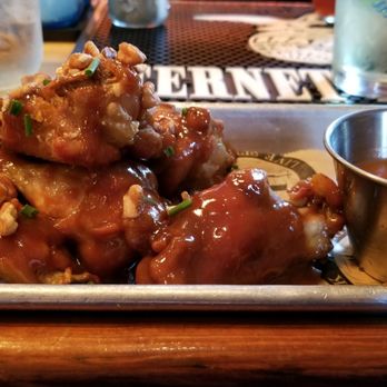 Treylor Park - PB&J wings - New American Near Me - Savannah, Georgia