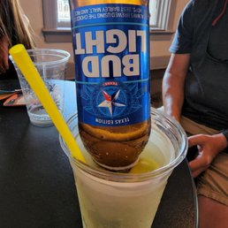 The Rita is strong mixes well..beerita party in a cup
