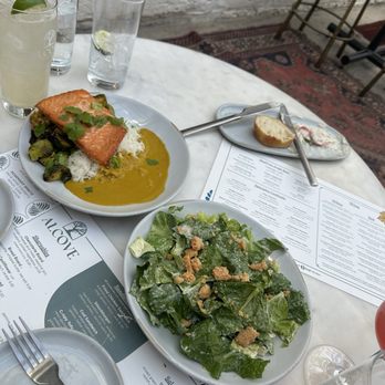 Alcove - Salmon and Caesar salad - Venues & Event Spaces Near Me - Cincinnati, Ohio