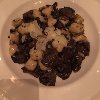 Alma Nove - Homemade gnocchi, wild mushrooms, Madeira, truffled Pecorino - Italian Near Me - Hingham, Massachusetts