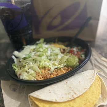 Taco Bell - Veggie bowl and Double Decker Taco - Tacos Near Me - Forked River, New Jersey Taco Bell - Veggie bowl and Double Decker Taco - Tacos Near Me - Forked River, New Jersey