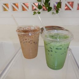Matcha Latte W/ Vanilla Syrup Matcha Latte W/ Vanilla Syrup