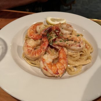 Buzz's - Shrimp scampi on fettuccine...amazing! - Steakhouses Near Me - Kailua, Hawaii