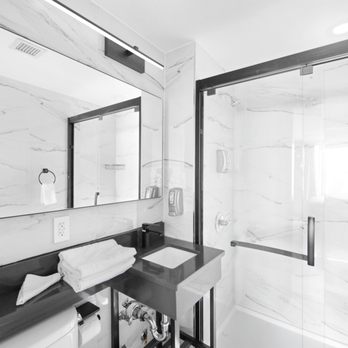 Tremont Hotel - Our Room Bathrooms - Hotels Near Me - Bronx, New York