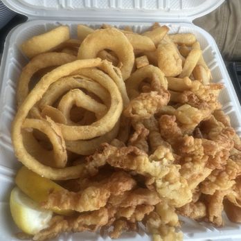 Crazy Buzzy's Roast Beef & Seafood - Fried Clam Strips Dinner - Greek Near Me - Lynn, Massachusetts