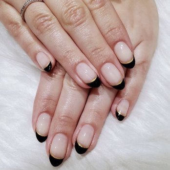 Only Hands Nails - Two toned French manicure nail art - Nail Technicians Near Me