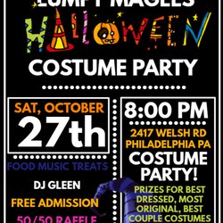 Lumpy Magee's Grub & Pub - Lumpy Magees 2108 Halloween Costume Party
