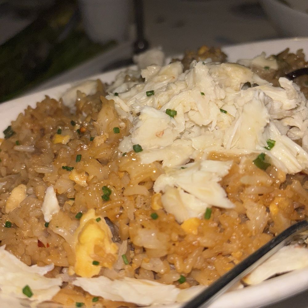 Eddie V's Prime Seafood - Crab Fried Rice.  Ig@mel_foodie_ventures - Seafood Near Me - San Diego, California