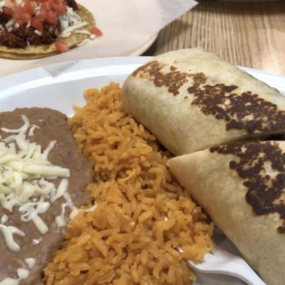 Burrito plate