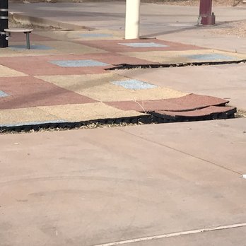 Desert Rose Park - AKA Pack-Man Park - Tripping hazard! Please fix!!! - Parks Near Me - Mesquite, Nevada Desert Rose Park - AKA Pack-Man Park - Tripping hazard! Please fix!!! - Parks Near Me - Mesquite, Nevada