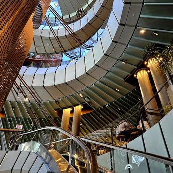 Starbucks Reserve Roastery Chicago - The winding elevator system - Coffee Roasteries Near Me - Chicago, Illinois