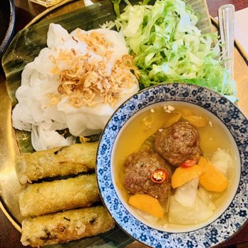 Hanoi Old Quarter Restaurant - Steamed rice rolls - Vietnamese Near Me - Vancouver, British Columbia