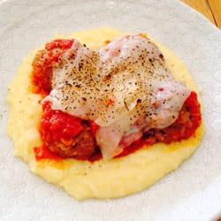 Cornerstone & Co. - Special: Lamb Meatballs & Polenta