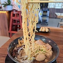 Umami Ramen - Lincoln - Black Garlic Tonkotsu Ramen with Thick Noodles