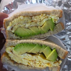 Little Town Coffee Shop - Egg Sandwhich with Avocado