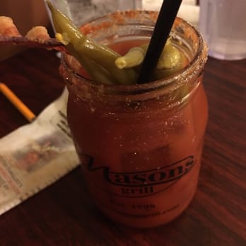 Mason's Grill - Create your own Bloody Mary - American Near Me - Baton Rouge, Louisiana