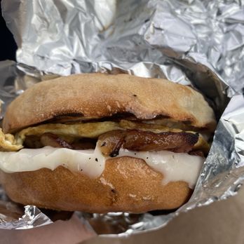 Effe Cafe - Bacon, egg and cheese bagel - Sandwiches Near Me - Cooper City, Florida Effe Cafe - Bacon, egg and cheese bagel - Sandwiches Near Me - Cooper City, Florida