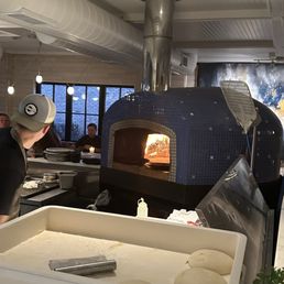 Pizza oven found a new spot Pizza oven found a new spot