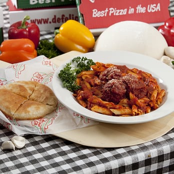 DeFelice Bros Pizza - a plate of pasta with meat and vegetables - Pizza Near Me - Follansbee, West Virginia DeFelice Bros Pizza - a plate of pasta with meat and vegetables - Pizza Near Me - Follansbee, West Virginia