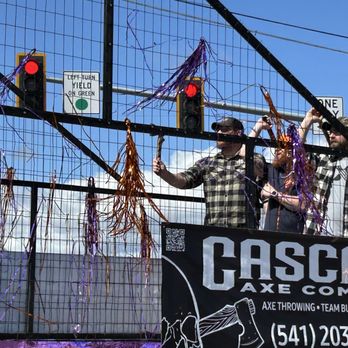 Pear Blossom Run - Axe throwing on the truck as in their event center - Races & Competitions Near Me - Medford, Oregon Pear Blossom Run - Axe throwing on the truck as in their event center - Races & Competitions Near Me - Medford, Oregon