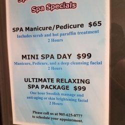 Aqua Salon - Nice deals on spa packages