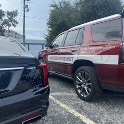 Sunset Collision Center of Bradenton - First class tire repair at my office.