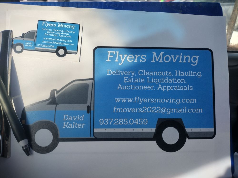 FLYERS MOVING Updated August 2024 Dayton, Ohio Movers Phone