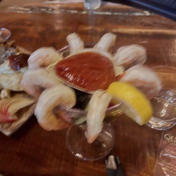 The Queens Head Wine Pub - Shrimp Cocktail with cocktail sauce. - Pubs Near Me - Cheboygan, Michigan