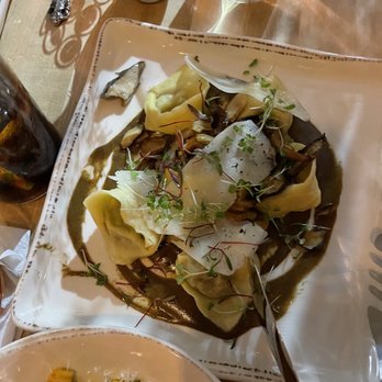 Ever Andalo - Mushroom Tortelloni - Italian Near Me - Charlotte, North Carolina