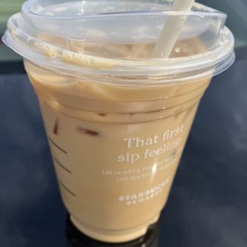 Starbucks - a cup of iced coffee on a table - Coffee & Tea Near Me - Dublin, Ohio Starbucks - a cup of iced coffee on a table - Coffee & Tea Near Me - Dublin, Ohio