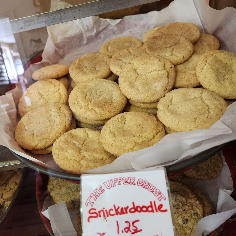 The Upper Crust - Snickerdoodle cookies were your average cookie. Nothing to stand out. - Bakeries Near Me - Middleburg, Virginia The Upper Crust - Snickerdoodle cookies were your average cookie. Nothing to stand out. - Bakeries Near Me - Middleburg, Virginia