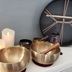 RPS Massage & Healing - Tibetan singing bowls & Buffalo bass drum used for Sound Therapy