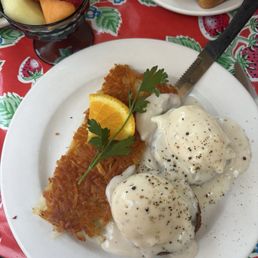 Veggie country benedict Veggie country benedict