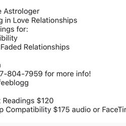 Astrology By Rozanna - Services