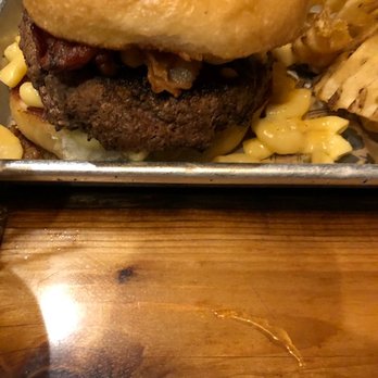 Our Mom's - Come on now, look at this burger. That's dry. - American Near Me - Baton Rouge, Louisiana Our Mom's - Come on now, look at this burger. That's dry. - American Near Me - Baton Rouge, Louisiana