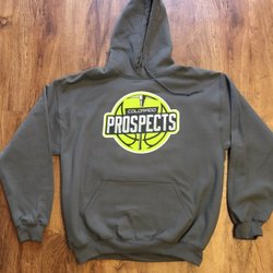 Freedom Sportswear - 4 color custom Pantone printed hoodies for a local basketball club. Looking sharp Prospects!