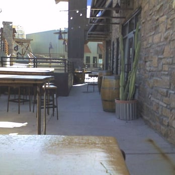 Brix Wine - The outdoor area at Brix (they have good quality cigars!) - Wine Bars Near Me - Carefree, Arizona