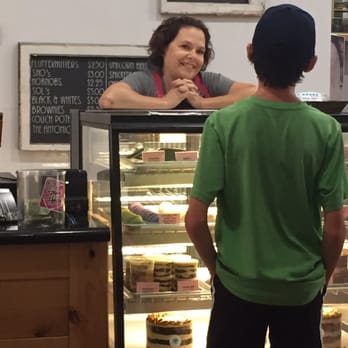 Fluff Bake Bar - After reading some of the comments, I wanted to post a picture of Rebecca's "rarely seen" smile for your viewing pleasure... - Bakeries Near Me - Houston, Texas