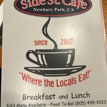 Side Street Cafe - Menu - Breakfast & Brunch Near Me - Newbury Park, California Side Street Cafe - Menu - Breakfast & Brunch Near Me - Newbury Park, California