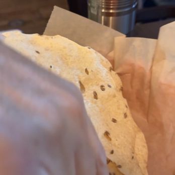 Rangeen Kitchen - Their complimentary crispy bread - Indian Near Me - Laguna Niguel, California