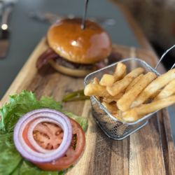 King City Grill - KC Grill burger and fries