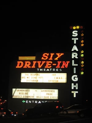 Starlight Drive-In Theatre and Flea Market by null