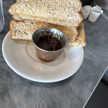 The Copper Kettle - Small amount of jelly. Not enough for the toast provided - New American Near Me - Clinton Township, Michigan The Copper Kettle - Small amount of jelly. Not enough for the toast provided - New American Near Me - Clinton Township, Michigan
