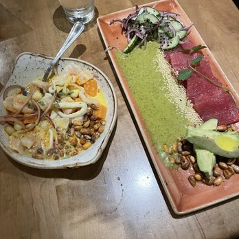 Jaguar Restaurant - Coconut Grove - Black market ceviche on left. Oriental on right. - Latin American Near Me - Miami, Florida Jaguar Restaurant - Coconut Grove - Black market ceviche on left. Oriental on right. - Latin American Near Me - Miami, Florida