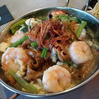 Phat Eatery - Prawns flat noodle with scrambled eggs. - Malaysian Near Me - Katy, Texas Phat Eatery - Prawns flat noodle with scrambled eggs. - Malaysian Near Me - Katy, Texas