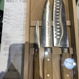 Jean Dubost Chef Knife set Jean Dubost Chef Knife set