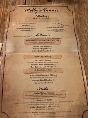 Menu photo 3 Molly Butler’s Greer, AZ