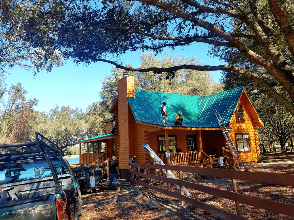 Slide of Lens Reroofing and Repairs