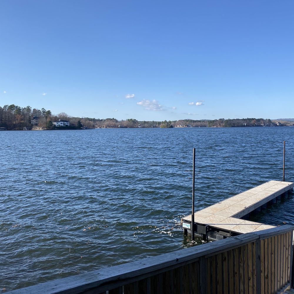 Sunset Grill - A view off the back porch of lovely Lake Balboa. - Seafood Near Me - Hot Springs Village, Arkansas Sunset Grill - A view off the back porch of lovely Lake Balboa. - Seafood Near Me - Hot Springs Village, Arkansas