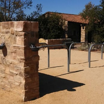 Quail Hill Trailhead - Horse drinking fountains and tie poles. - Hiking Near Me - Irvine, California Quail Hill Trailhead - Horse drinking fountains and tie poles. - Hiking Near Me - Irvine, California